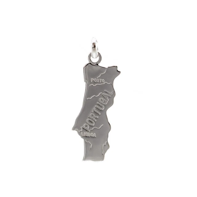 Pendentif Carte De La Martinique En Argent Massif 925 - Bijoux Neuf Pour Homme/femme