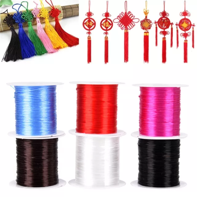 Strong Stretchy Elastic Beading Thread Cord Bracelet String Jewelry DIY 1mm *MG