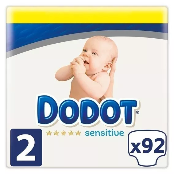 Dodot Sensitive Babywindeln Größe 2 (4-8 kg) / 80Stk / Packung