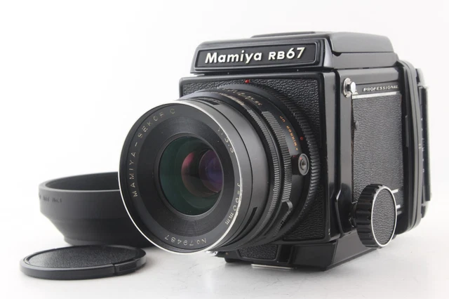 Autocollant EXC 】 Mamiya RB67 Pro + Sekor C 90mm F/3.8 Lentille + 120 Film Dos