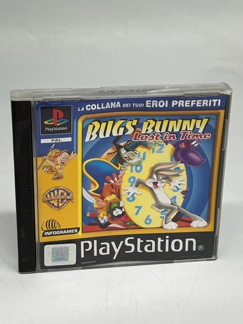 Bugs Bunny & Taz : La Spirale Du Temps Sur PS1 - Jeu Complet PAL FR - Bon état