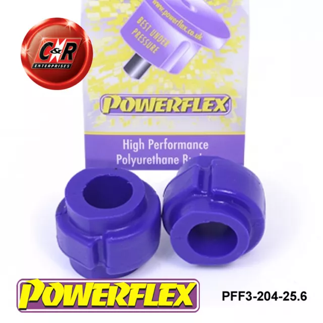 Powerflex Front Roll Bar Bushes 25.6mm For Audi A8 Quattro (2010-) PFF3-204-25.6