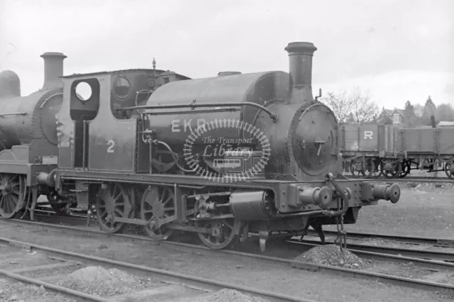 PHOTO East Kent Railway Steam Locomotive Class Hudswell Clarke 0-6-0ST No 2