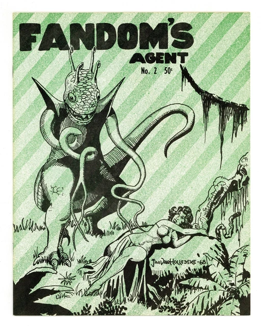 Fandom's Agent Fanzine #2 VF/NM 9.0 1968