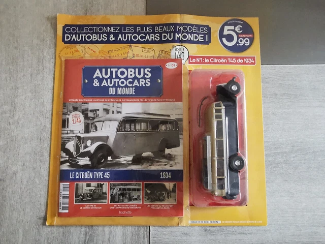 Autobus / Autocars Du Monde N°092 échelle 1/43 Hachette - Neuf