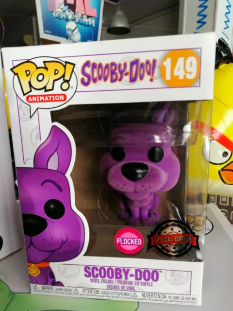 Funko Pop! Animation: Scooby-Doo - Scooby-Doo Special Edition (Purple) Flocked