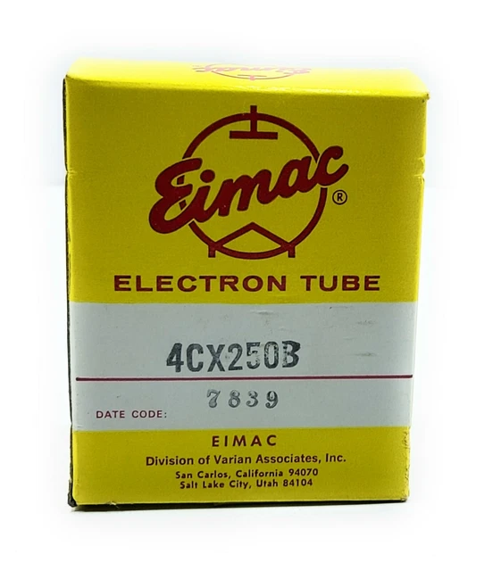TRIODO ABBINATO ECC83/12AX7 PHILIPS NOS Valvola Tubolare Valvola A Tubo Valvola 394150680543