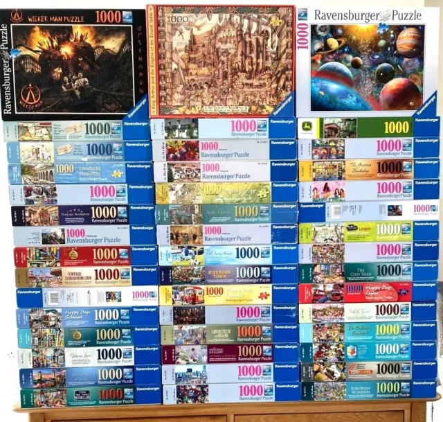 Ravensburger 1000 piece jigsaw puzzles