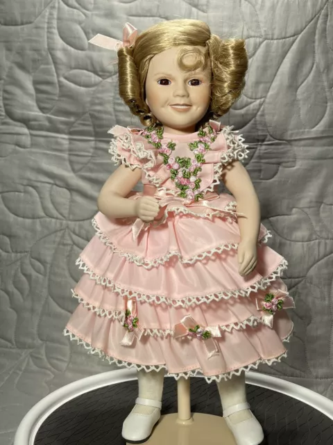 Shirley Temple Danbury Mint Dolls Of The Silver Screen Littlest Rebel