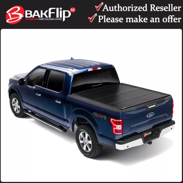 BAKFLIP G2 HARD Tonneau Bed Cover for 20212024 Ford F150 5' 7