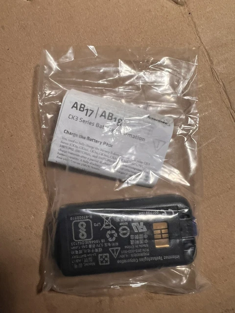 Nuovo Originale Intermec CK3 CK3X Batteria 318-033-021 5.0Ah AB18 AB17/AB18