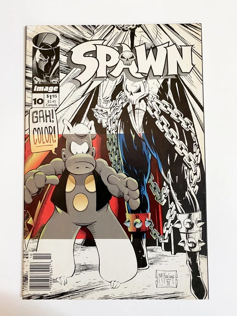 Spawn 10 Image 6/93 Todd McFarlane Cerebus Appearance Dave Sim story