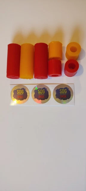 Kit Of 12 Elastomers For Rock Shox JUDY & FSX Forks 1995 And 1996 - Foto 2