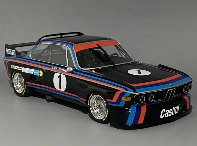 Minichamps 1/18 3.0 Csl Bmw Motorsport Hans-Joachim Stuck 1 Winner Norisring