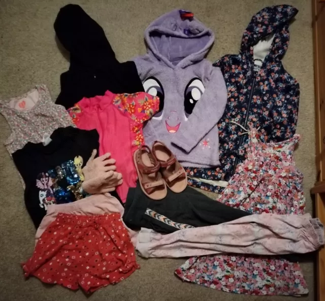 Pacchetto vestiti ragazze età 4 5 6 anni top cappotto felpa con cappuccio NEXT My Little Pony