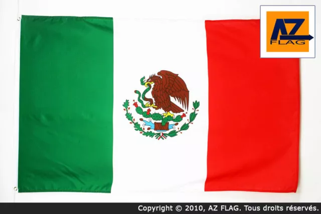 MEXICO FLAG 5' x 8' - MEXICAN BIG FLAGS 150 x 250 cm - BANNER 5x8 ft High qualit