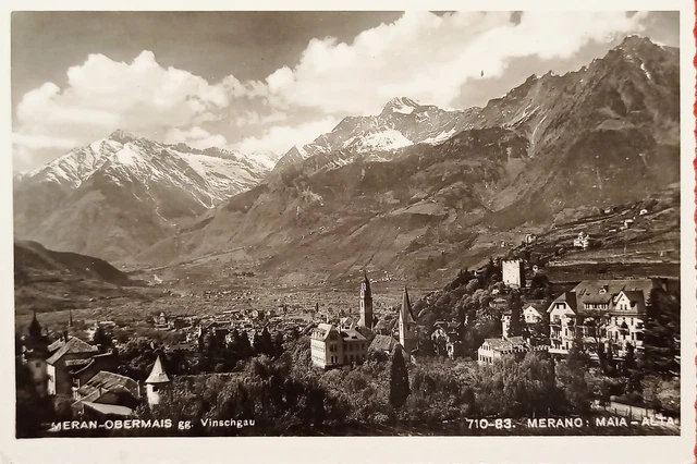 Cartolina - Meran - Obermais - Merano - Maia - Alta - 1950