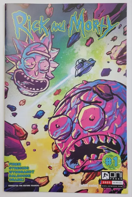 Rick And Morty #1 Vol. 2 (2023, Oni Press) NM+ Fred C. Stresing Cover A Variant