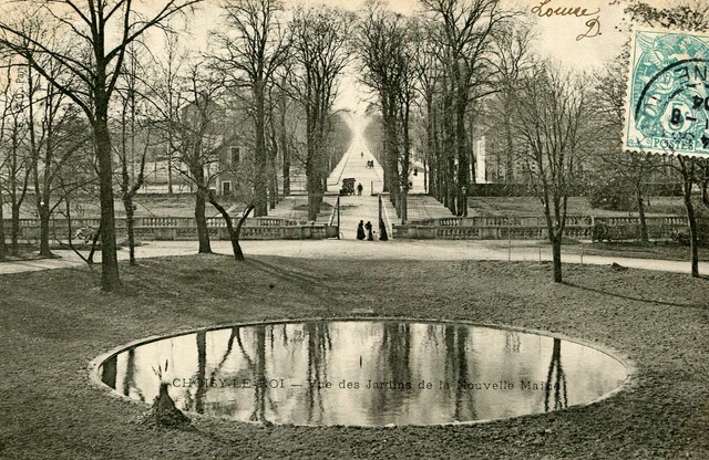 Carte CHOISY LE ROI Vue des Jardins de la Nouvelle Mairie