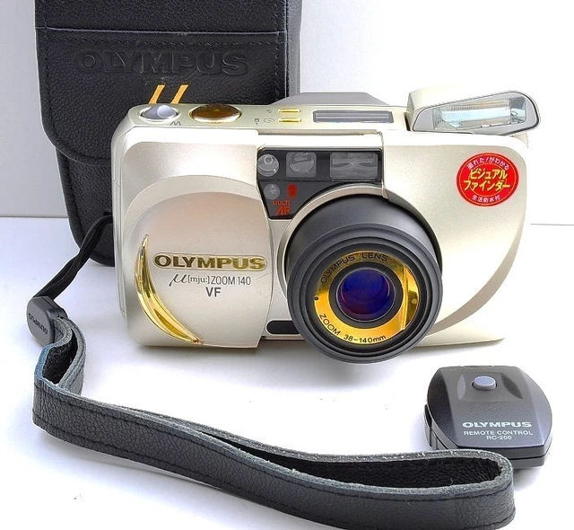 MINT OLYMPUS STYLUS Zoom 140 Deluxe, 38-140mm Zoom, 35mm, Manual