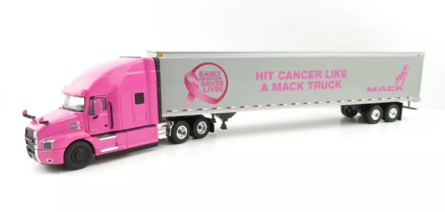 First Gear 59-3423 Mack Anthem Sleeper Truck The Pink Lady & 53' Trailer 1:50 2