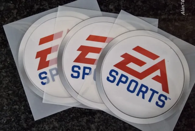 3 X Original EA Sports Decal / Badge PGMOL Referee Iron-On