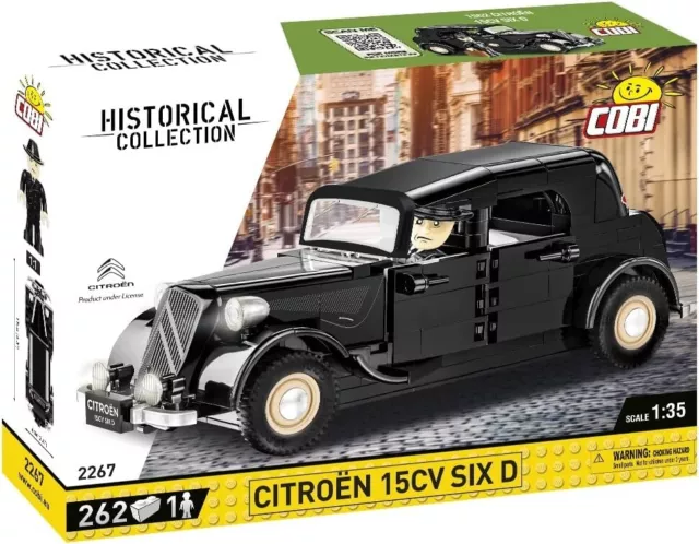 Cobi World War II Citroen 15CV Six D 262 Pieces Toys