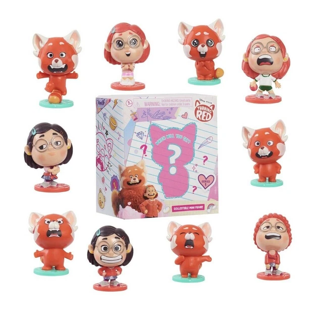 DISNEY TURNING RED Movie Pixar Collectible Blind Mini Figure Mystery