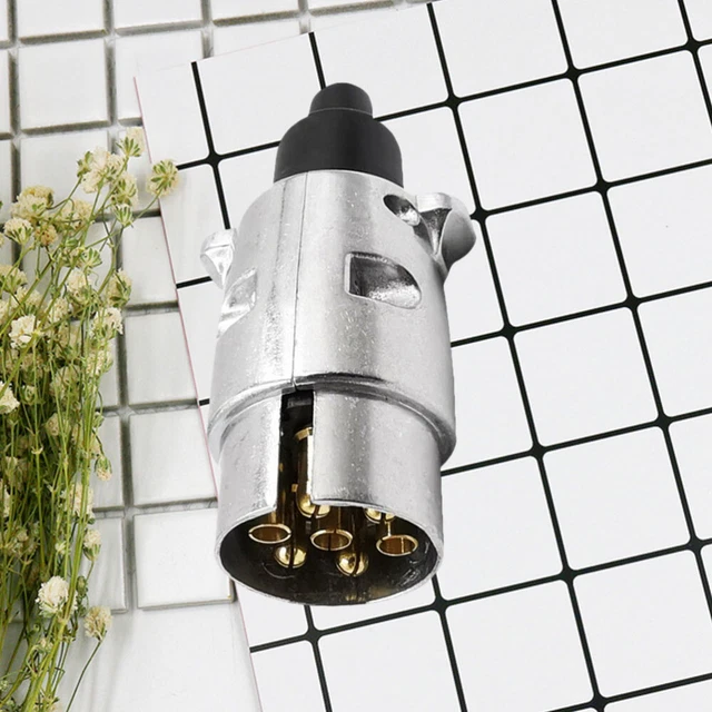 Adattatore Spina Rimorchio Da 7 A 13 Pin – Convertitore Auto Per Caravan E Roulotte, 12V, Plug And Play