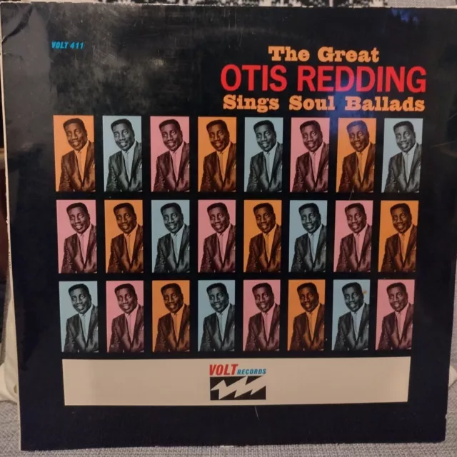 The Great - Otis Redding- Sings Soul Ballads - vinyl LP , Atco 1967 vinyl .