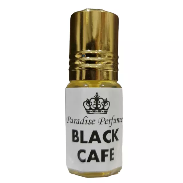 BLACK CAFE Perfume Oil by Paradise Perfumes - Gorgeous Fragrance Scent Oil 3ml