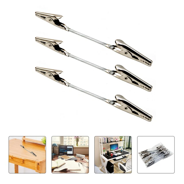 XSHAO 20 Pcs Porte-Photo Pince Avec Base En Pin - Clips Mémo Pour Mariages Et Bureaux