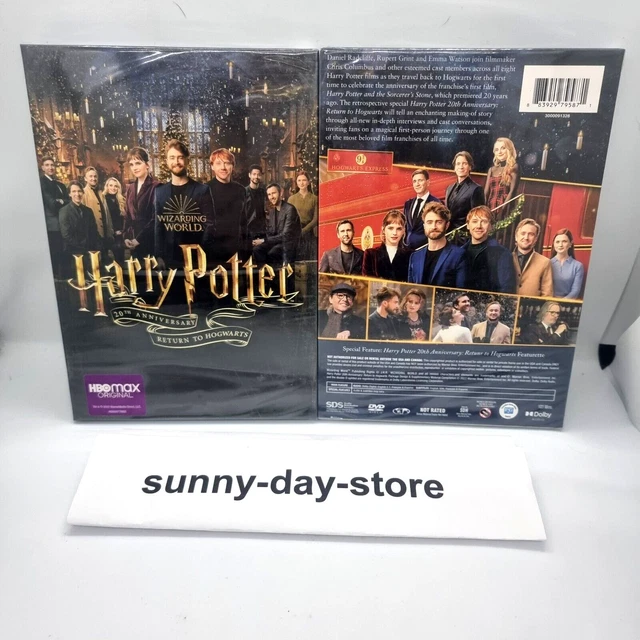 HARRY POTTER RETURN To Hogwarts 20th Anniversary Reunion Complete DVD - Harry Potter 20th Anniversary: Return To Hogwarts Dvd