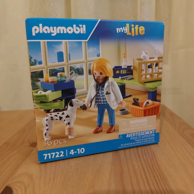 Playmobil My Life Set 71744 Cafétéria Boutique Avec Visiteurs Et Chats - Neuf En Boîte (2025)
