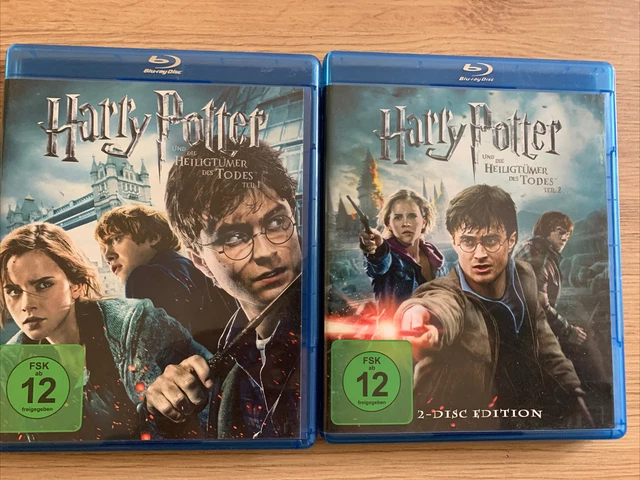 Harry Potter Dvd Heiligtümer Des Todes Teil 1 Und 2 3 DVD’S HARRY Potter und die Heiligtümer des Todes - Teil 1 Und 2 Blu