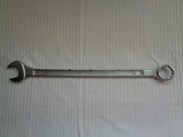 Cle Plate Mixte Facom 33  Serie  40La  Ogv  Longueur : 49,5 Cm