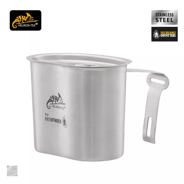 Helikon -Tex PATHFINDER STAHLBECHER CAMPING SURVIVAL CUP700ml