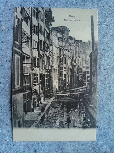 Cpa Metz Gerbergraben Rue Des Tanneurs