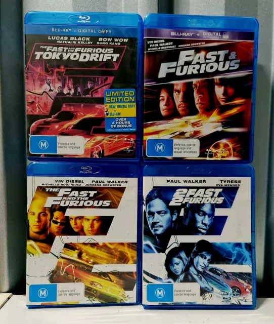 THE FAST & the Furious: 1-9 - Movie Franchise Region B Bluray Pack. $70.00  - PicClick AU
