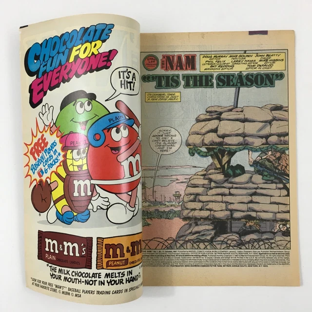 The 'Nam #11 Marvel 1987 Military Vietnam War First Print Copper Age Comic Book 3