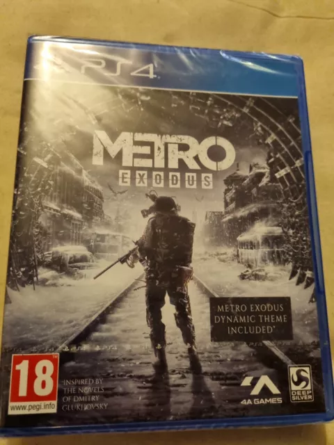 Metro Exodus (PS4) IN STOCK NOW Brand New & Sealed UK PAL