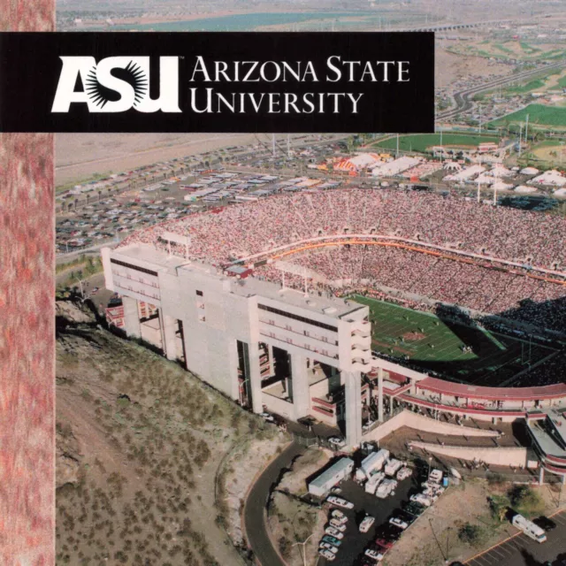 Postcard Arizona State University Sun Devils Football Stadium Tempe NCAA ASU