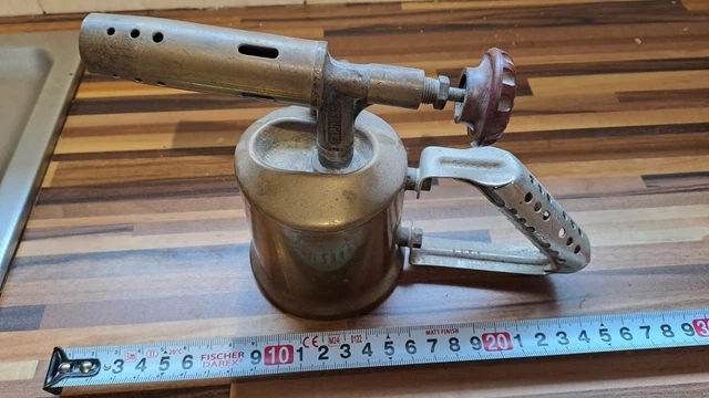 Ancienne Lampe à Souder Chalumeau LG Unis France Express Vintage Non Testé