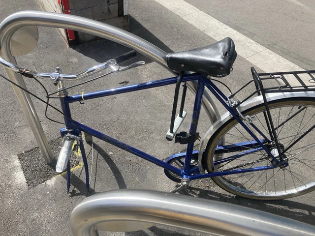 Support D'origine Raleigh Pour Feu Arrière - Modèle MK1, Look Rétro BMX, Rouge Et Argent
