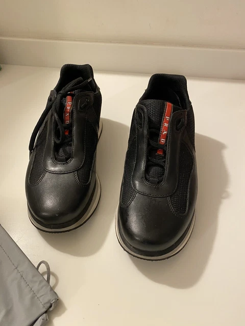 PRADA SNEAKERS scarpe 4E2352 Nero numero 42 EUR 120 00 PicClick FR