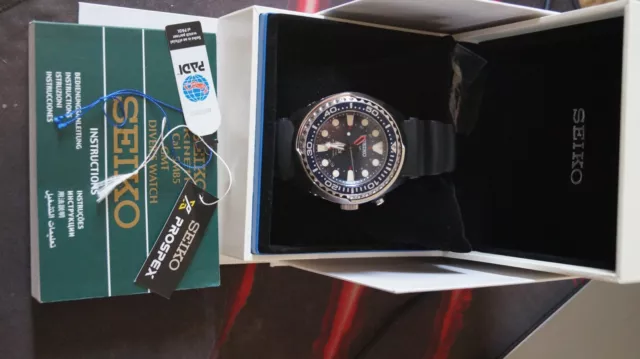SEIKO PROSPEX SUN065P1 PADI Blue Kinetic Diver Watch Special Edition GMT 47mm 399.99 PicClick UK