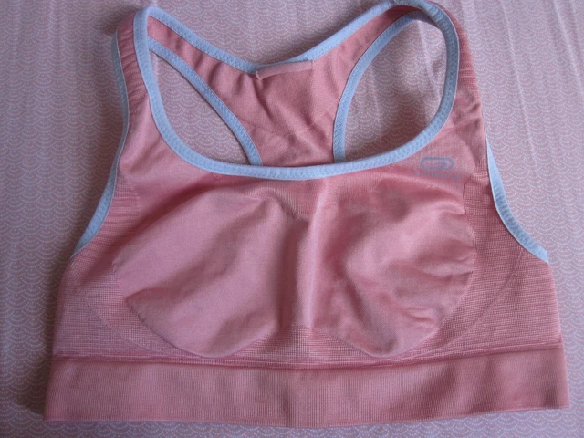 BRASSIÈRE SPORT FEMME rose S Decathlon EUR 2,00 - PicClick FR