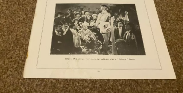 Plps27 Illustration 5X8 Alla Nazimova In The Redeeming Sin