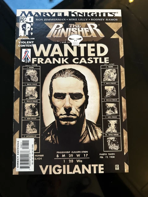 PUNISHER (vol.4) #8 - MARVEL COMICS, 2002