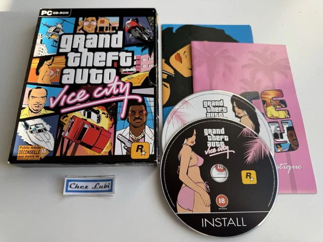 GTA III (3) Sur PC – Version Française – Avec Notice Et Carte – Bon état